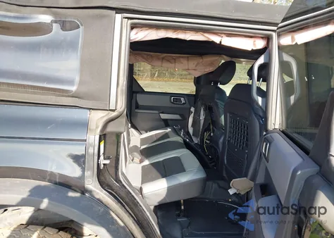 2021 Ford Bronco Black Diamond z USA, uszkodzony, nr VIN 1FMEE5BH4MLB08306